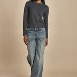 d2501005 girocollo slim by milaura. d2501005 871 GRIGIO milaura 