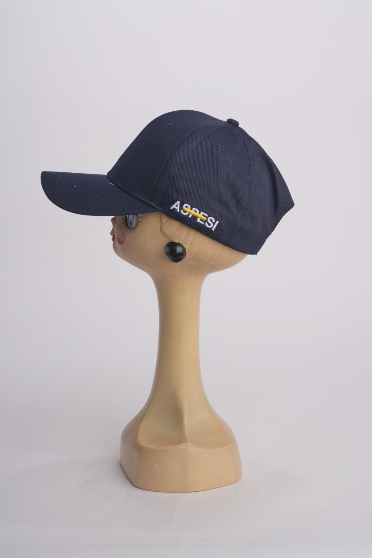 Cappellino logo 2C01 NAVY aspesi 