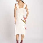 abito con impunture e fiore STRELITZIA SAND 349090 STRELITZIA farm rio 