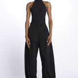HOLLY body collo alto con fiocco HOLLY DEEP BLACK amazuìn 