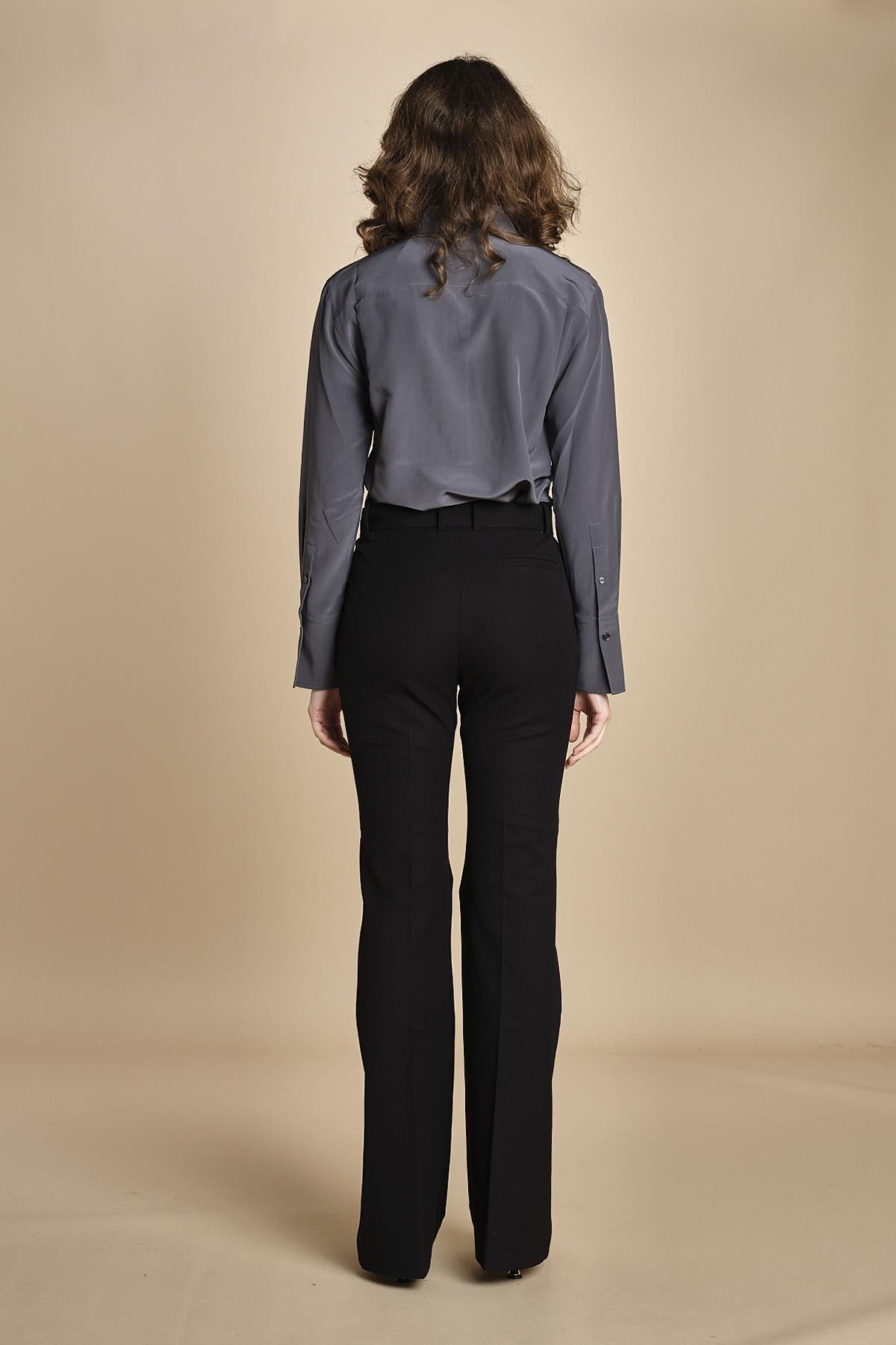 pantalone in gabardine stretch TARIFA JP001617 BLACK 0010 joseph 
