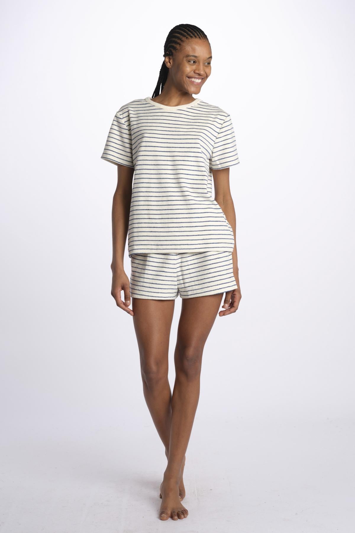 Shorts spugna righine SAFE SHORTS BIANCO howlin' 