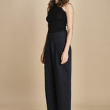 pantalone in cotone double FELLINI SNW DARKEST NAVY studio nicholson 