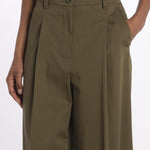 Pantalone lungo NEBBIE 2515131121600 002VERDEKAKI weekend maxmara 