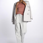 Top ARIEL jersey arricciato 12248302 TERRACOTTA malina 