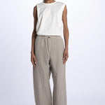 Pantaloni lino con elastico PILAR NATURA sofie d'hoore 