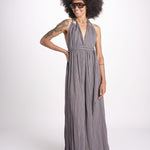 tuta con treccia ESTIA TONE GREY christianzen 