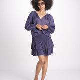 camicia voille nervature ALEXANBLATU ENCRE laraethnics 