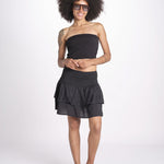 top fascia elastico MANDIBLATU NOIR laraethnics 