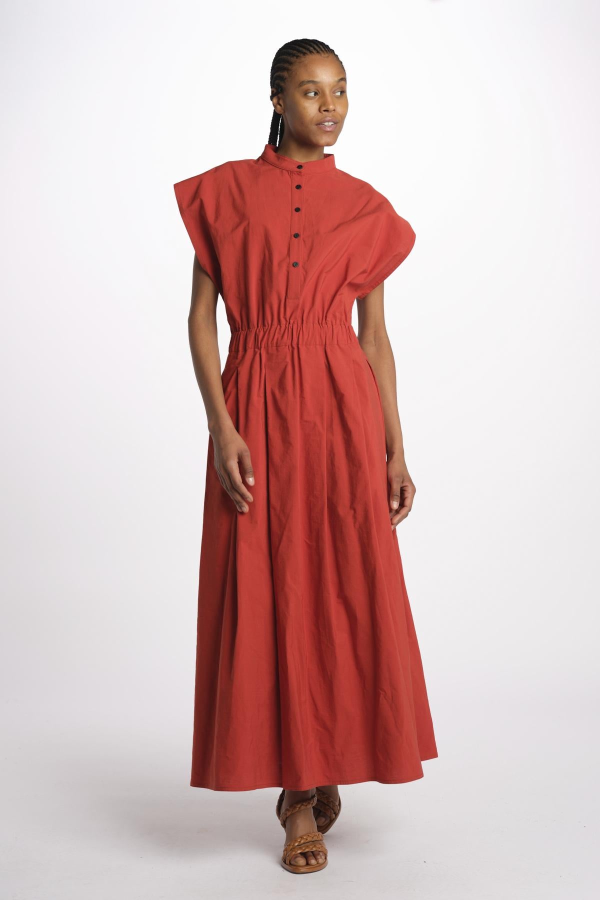 2125 chemisier di cotone 2125 TERRACOTTA dusan 
