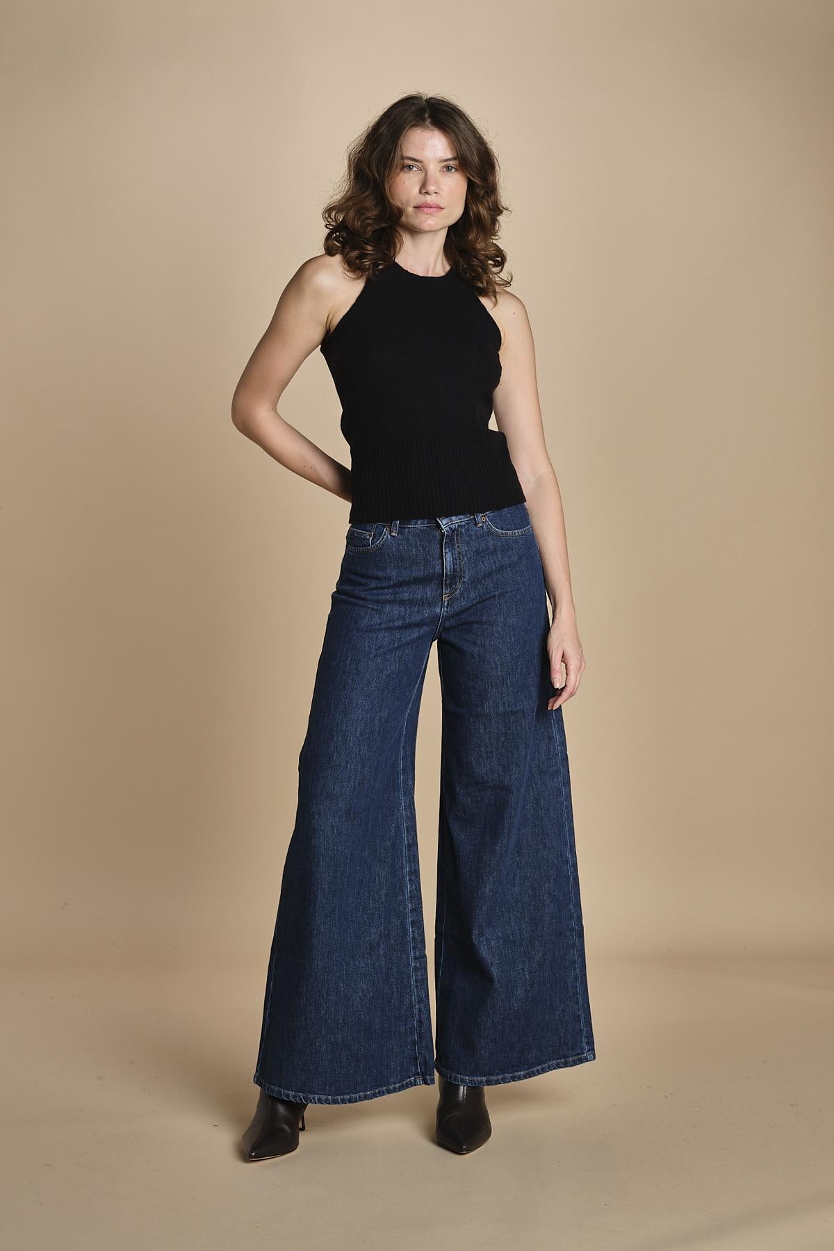 96% COTONE 4% ELASTAN SERENA XJBO1 DENIM BLUE COMFORT ps don't forget me 