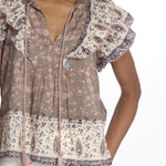 Top BANI stampato 643001 MULTI m.a.b.e. 