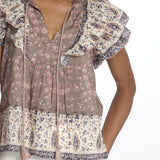 Top BANI stampato 643001 MULTI m.a.b.e. 