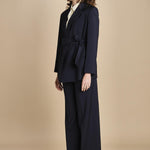 giacca in  fresco lana  con cintura TESO 2525046031600 001 weekend maxmara 