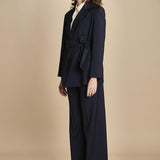 giacca in  fresco lana  con cintura TESO 2525046031600 001 weekend maxmara 