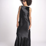 abito sirena 10120 BLK retrofete 