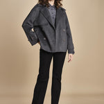 pantalone in gabardine stretch TARIFA JP001617 BLACK 0010 joseph 