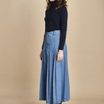 gonna lunga in denim OPUNZIA  2525106016600 002 weekend maxmara 