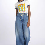 T-shirt bordino stampa THELILSINFULRINGER 81461-601 mother 