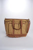 Borsa worker canvas pelle