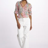 Camicia PETALE MULTICO SA2525 5H terre rouge 