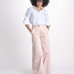 pantalone over in cotone pesante ORIANNA ORNO9 ANTICO nine in the morning 