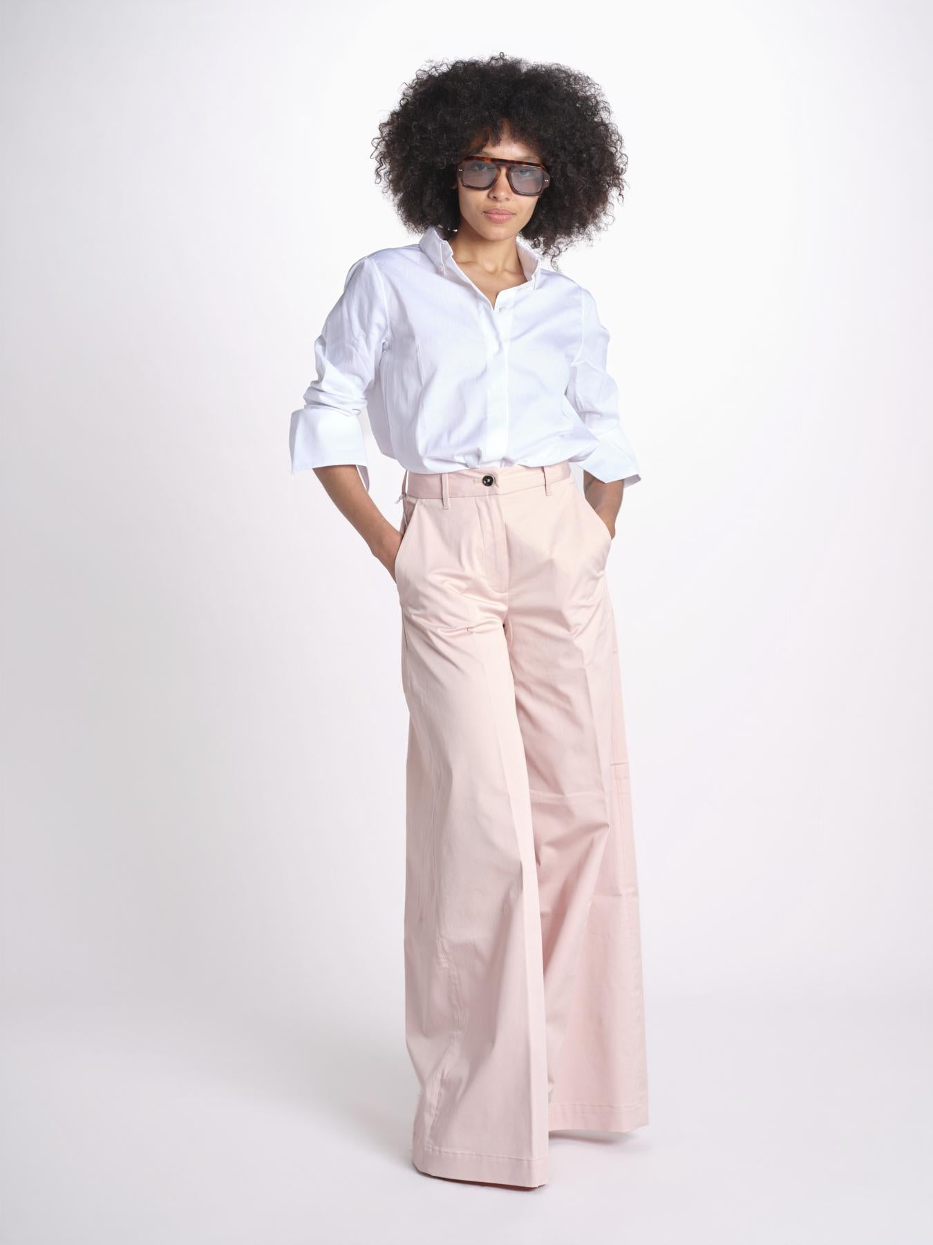 pantalone over in cotone pesante ORIANNA ORNO9 ANTICO nine in the morning 