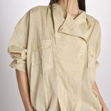 tunica in lino DEMBOW BEIGE mes demoiselles 