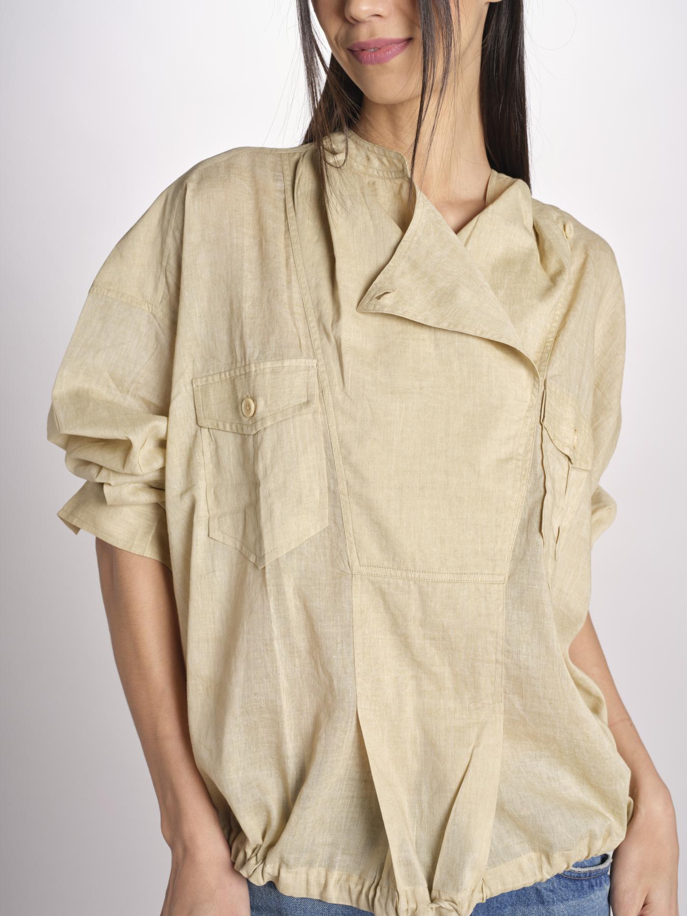 tunica in lino DEMBOW BEIGE mes demoiselles 