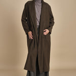 cappotto lungo militare T8655M VERDE dusan 