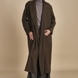 cappotto lungo militare T8655M VERDE dusan 
