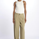 Pantalone over fluido 7207 29011 700 pomandère 