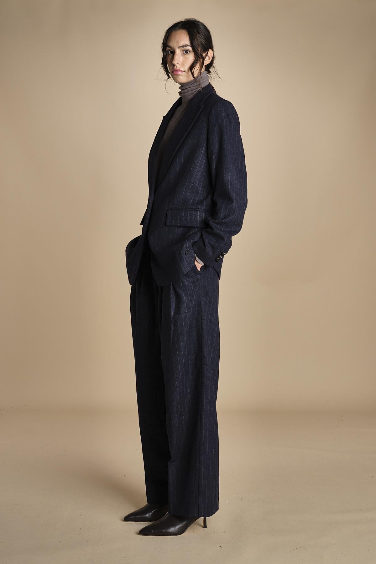 monopetto gessato PARIS NAVYBLUE true avenue 