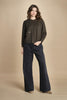 maglia girocollo con zip