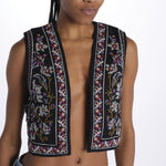 Gilet punto croce COCO BLEUNUIT ba&sh 