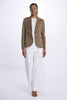 2 button sweatshirt jacket