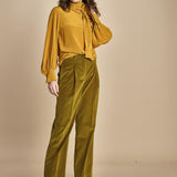 camicia collo alto con rouches GUIDO 2525116036600 012 weekend maxmara 