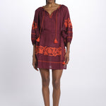 benaras soleil BE24877ATUNBURGUNDY