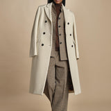 LONDRA2 cappotto doppiopetto panno lana cachemire LONDRA2 MILK massimo alba 