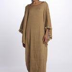 Abito NEFELI lungo m/l NEFELI CAMEL la strega 