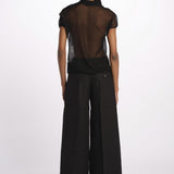 Camicia m/c chiffon G082 5586 9000 n21 