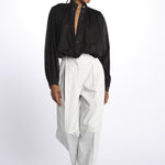 Camicia GATE plastron specchietti GATE BLACK laurence bras 