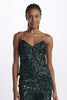 Top ALBA spallina paillettes