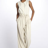 Tuta con camicia 142406 BEIGE lvir 