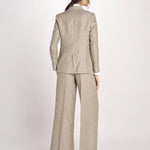 giacca doppiopetto a 6 bottoni DELIA 33055 503 26 MORO quelledue 