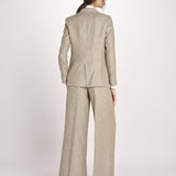 giacca doppiopetto a 6 bottoni DELIA 33055 503 26 MORO quelledue 