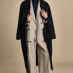 doppiopetto flanella di lana ZINA BEIGE true avenue 