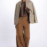 Camicia CANDY raso 5453187 TOFFEE herskind 