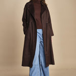 cappotto double con cintura KATE CHOCOLAT ba&sh 