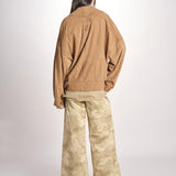 bomber over in camoscio EMMA MJD553PTEX104 BROWN jejia 